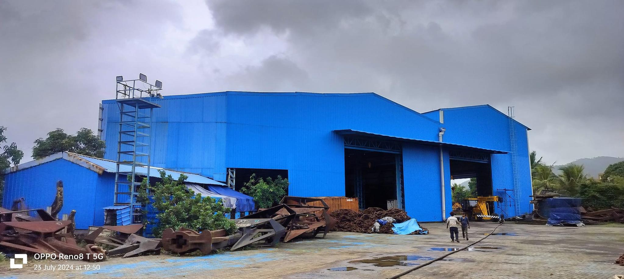 The Sealinkers fabrication shed at our works